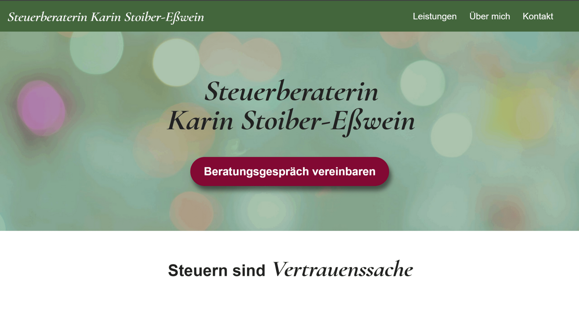 Übersicht über Steuerleistungen für Privatpersonen